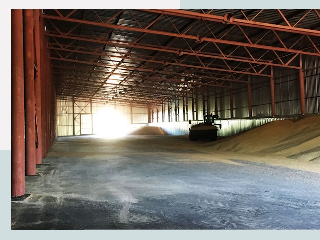 Строительство зернохранилищ в Оренбурге