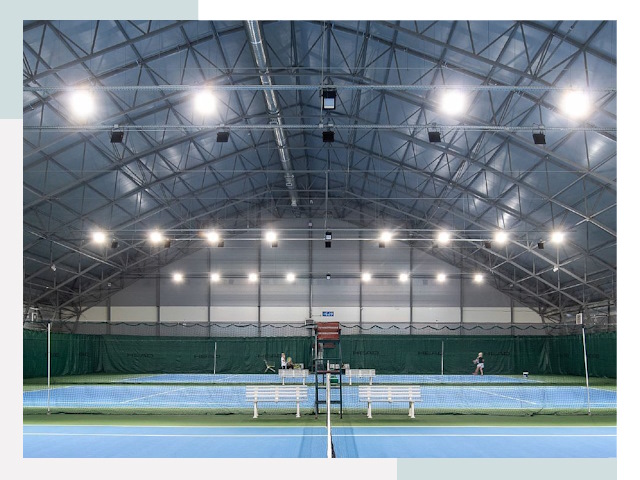 Строительство теннисных кортов в Оренбург от 610 руб.