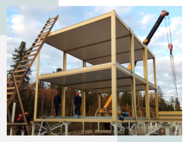 Строительство модульных здания Оренбург