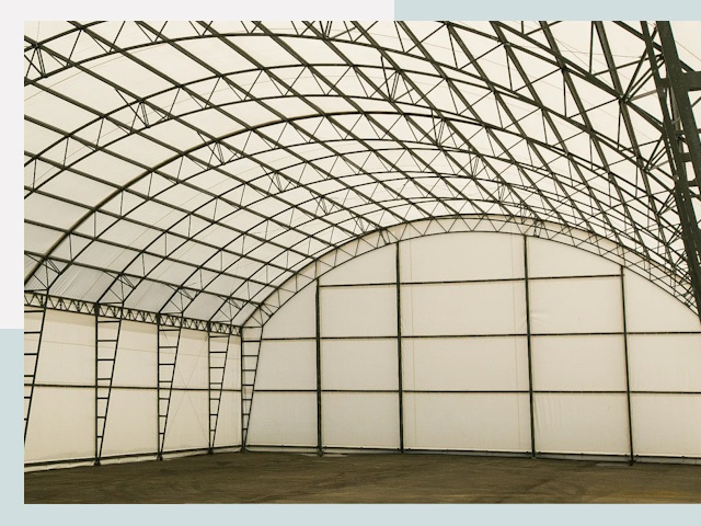 Арочные ангары от 610 руб. в Оренбург и Оренбургская область