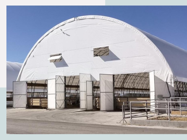 Тентовые ангары по цене 610 руб. в Оренбург