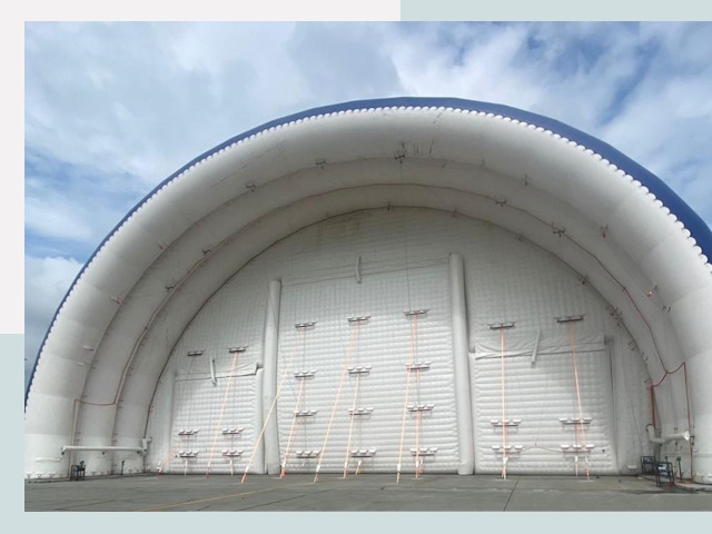 Пневмокаркасные ангары от СтальСтрой-Рнб по цене от 610 руб.