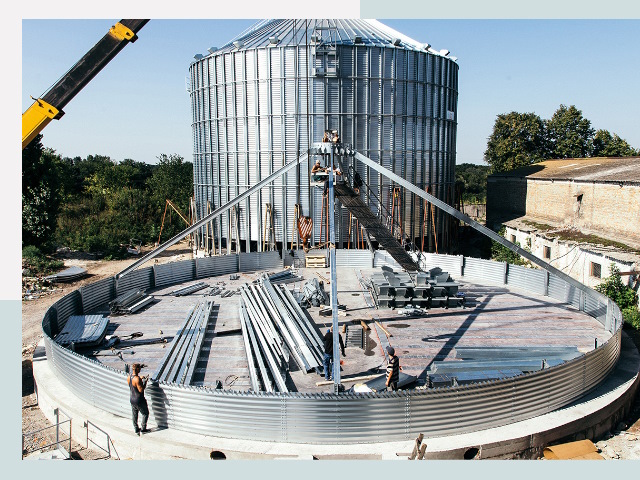 Силосы для зерна в Оренбург от 610 руб. - Надёжное хранение