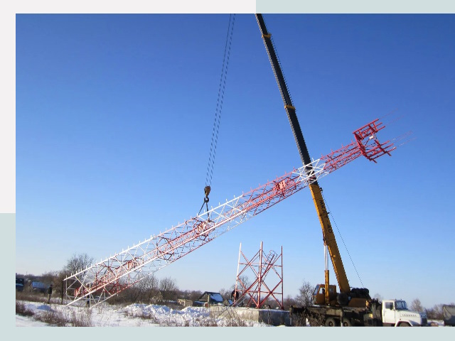 Строительство башен связи в Оренбурге от 610 руб.