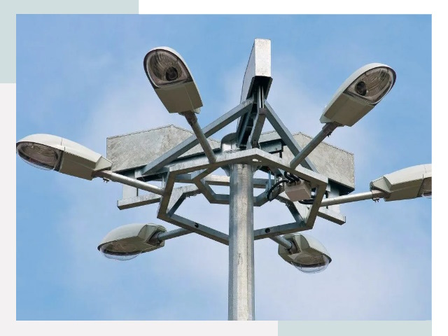 Монтаж осветительных мачт в Оренбурге