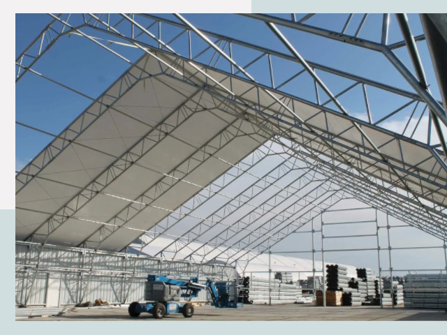 Каркасно-тентовые сооружения от СтальСтрой-Рнб по цене 610 руб.