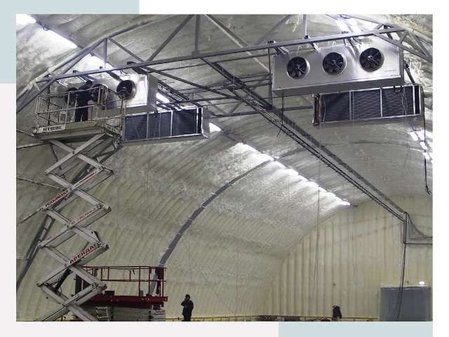 Оснащение ангаров в Оренбурге