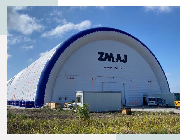 Брендирование ангаров в Оренбурге