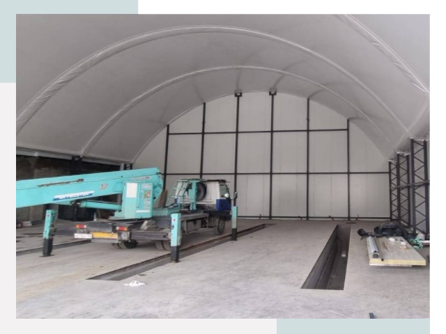 Внутреннее оснащение ангаров в Оренбурге