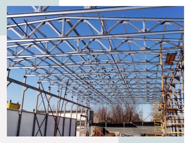 Металлокаркасы для складов в Оренбурге