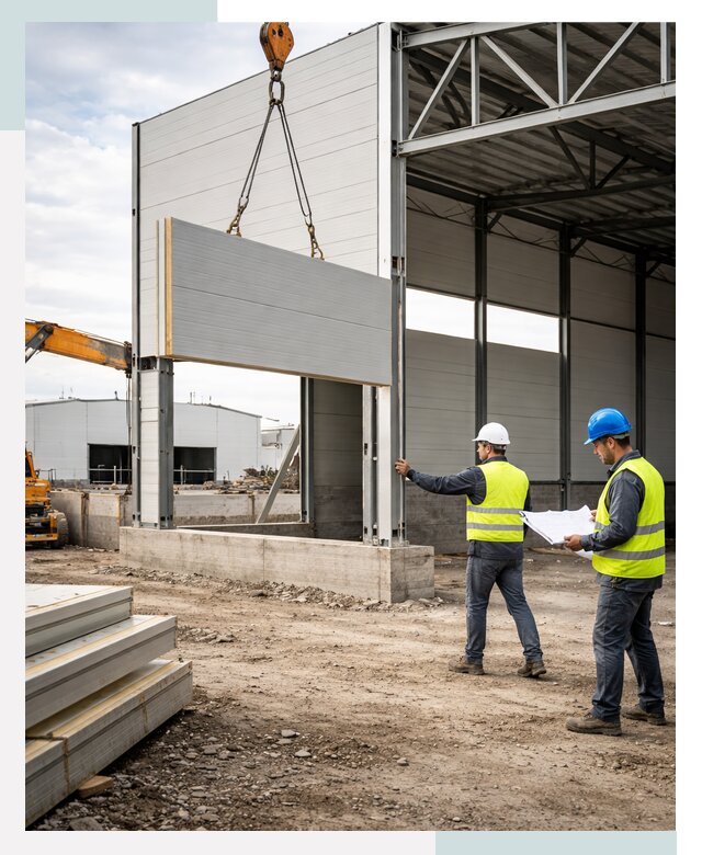 Склад из сэндвич панелей под ключ в Оренбурге от 9661 р. | СтальСтрой-Рнб